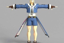 日本动漫人物模型(动漫人物3d建模图片)