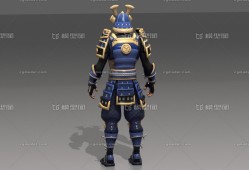 日本动漫盔甲模型(日本铠甲鬼武士图片)