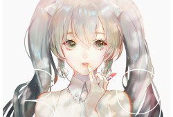 初音未来头像(初音未来图片梦幻蓝色)