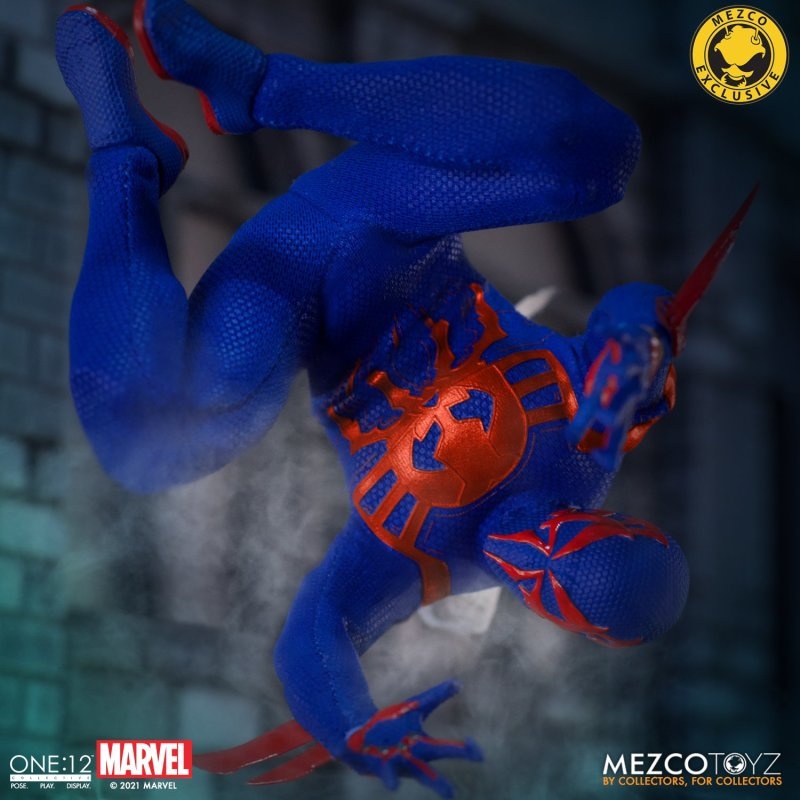 mezco蜘蛛侠2099手办正版 1:12可动人偶（mezco玩具公司官网） MEZCO mezco蜘蛛侠 mezco官网 mezco正版手办玩具 第11张