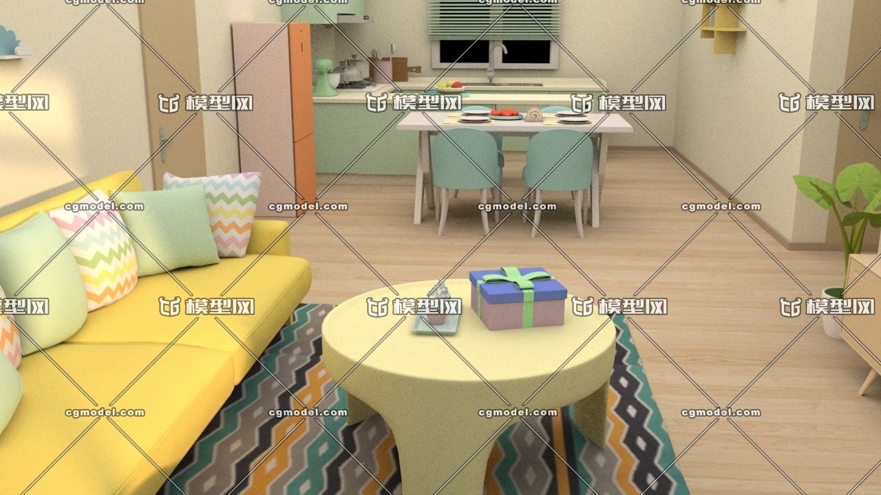 动漫模型三d背景制作(基于高斯模型的背景差法)  第2张